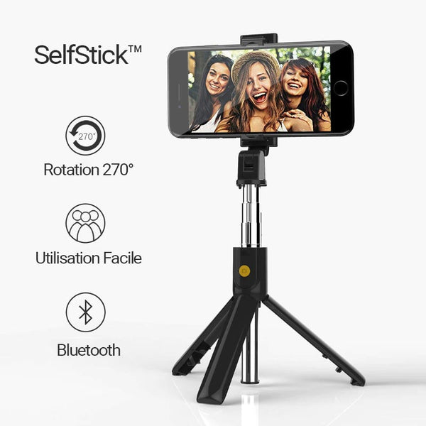 N°1 des Perches à Selfie - Fonction Bluetooth & Trépied - Promotion – The  B.Box